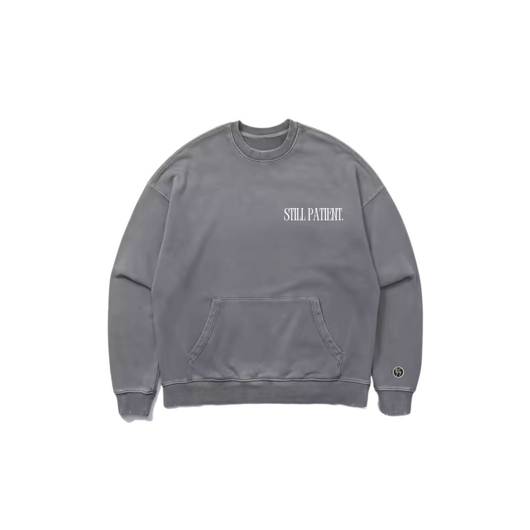 BORDER CREW NECK SWEAT (GRAY) XL ENNOY BORDER CREWNECK BORDER CREW NECK SWEAT (GRAY) XL ENNOY BORDER CREWNECK