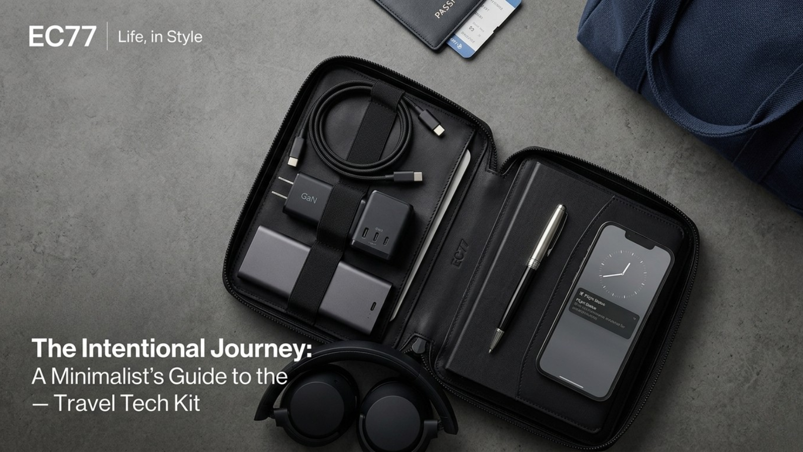 The Intentional Journey: A Minimalist’s Guide to the Travel Tech Kit