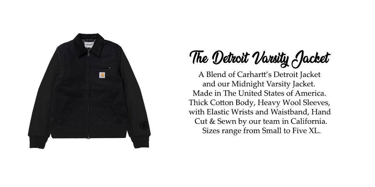 The Detroit Varsity Jacket - Back In Stock!