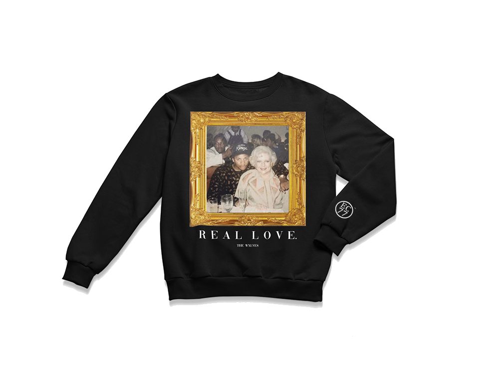 The Real Love Crewneck Sweatshirt - Up to Size 4XL