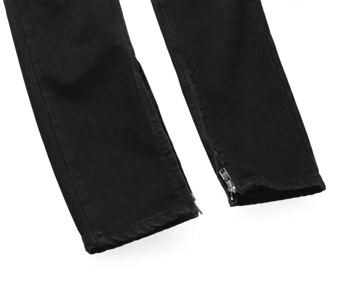 The Vintage Black Denim Pant - Up to Size 40