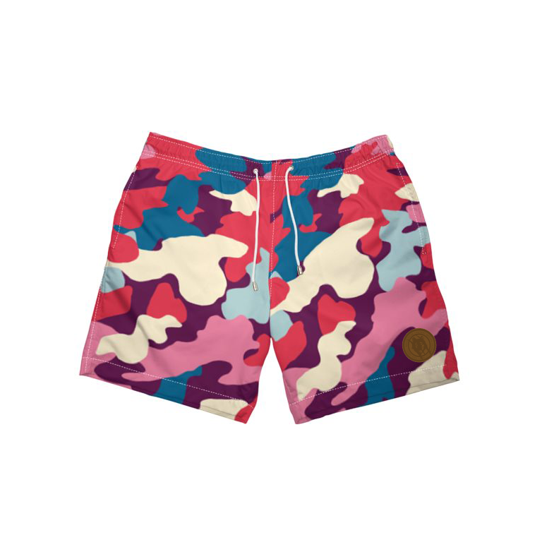 The Colored Camo Trunk  - Up to Size XXL
