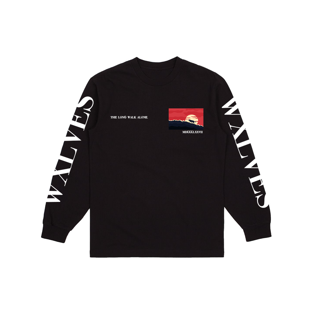 The Walk Long sleeve Tee - Up to Size 4XL