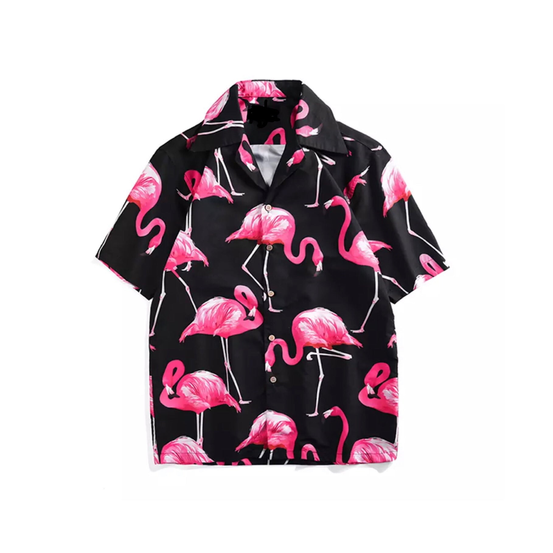The Wynwood Flamingo Shirt - Up to Size XL!