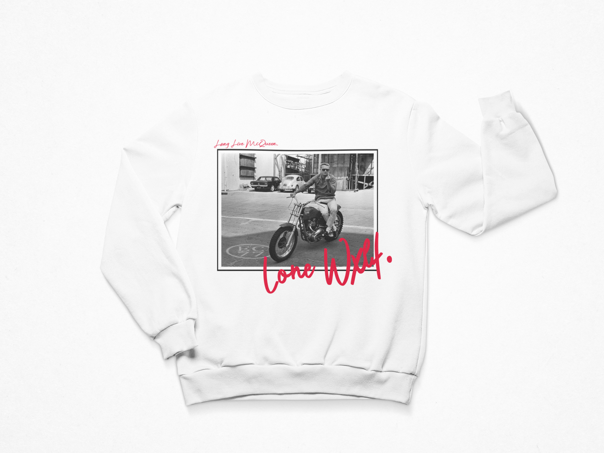 The Lone Wxlf Crewneck Sweatshirt - Up to Size 5XL