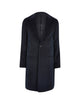 The Single Breasted 3/4 Wool Overcoat - Up to Size 52(XXXL)