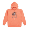 The Rockwell Coral Basketball Hooded Sweatshirt - Available for everyone!