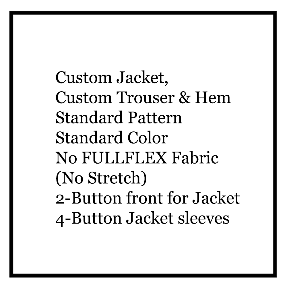 Suit Package #1 - Any Size, Great for Beginners!