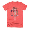 The Rockwell Cherry Triblend Basketball Tee